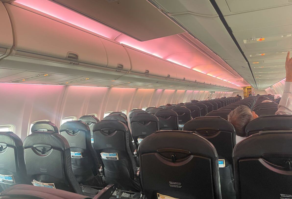 JAL機内