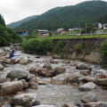 岡山県吉野川アマゴイワナ釣り