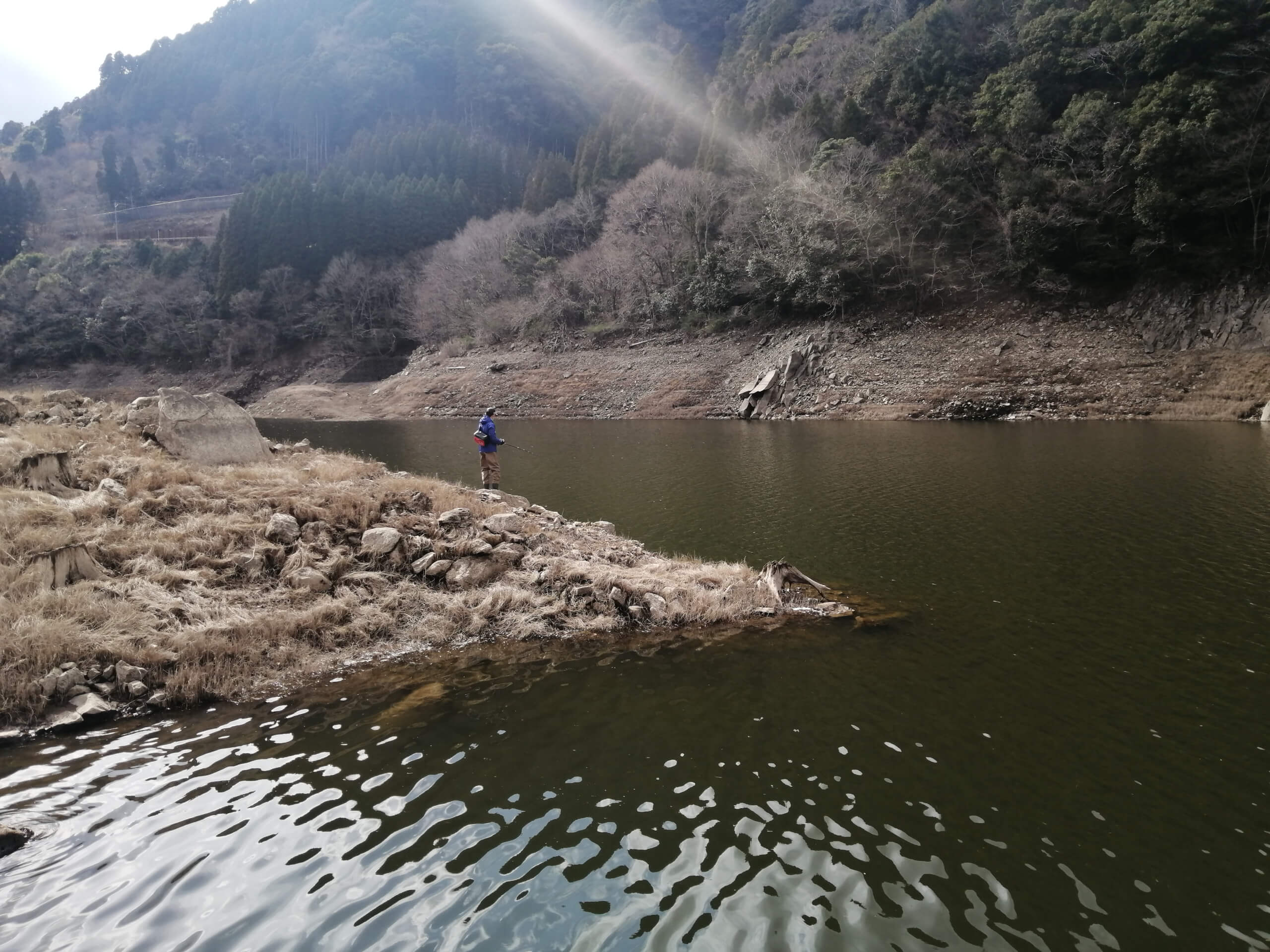 大分のダム湖でバス釣り 福岡大分熊本釣り 釣れない男の渓流釣りポイント紹介
