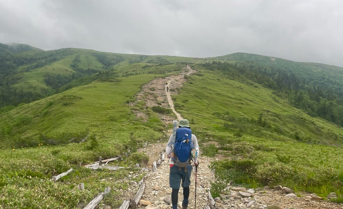 太郎平小屋近く
